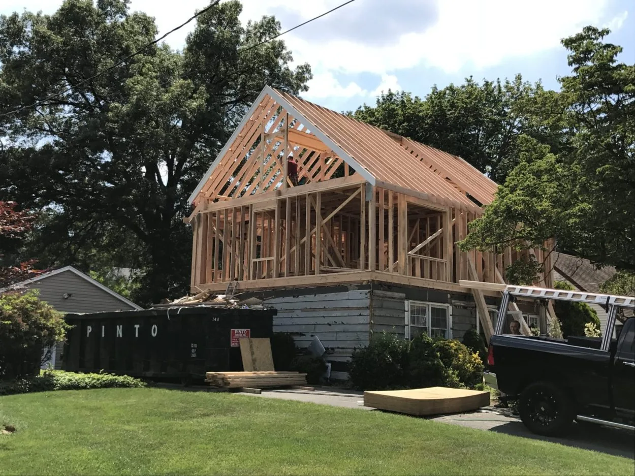 Home addition construction