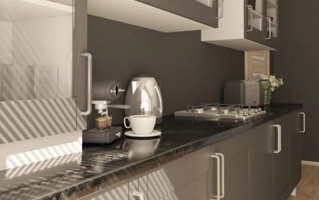 Kitchen after remodeling